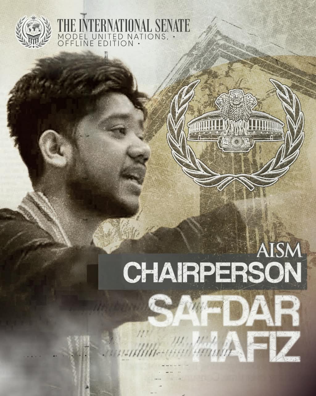 Safdar Hafiz, Chairperson, AISM