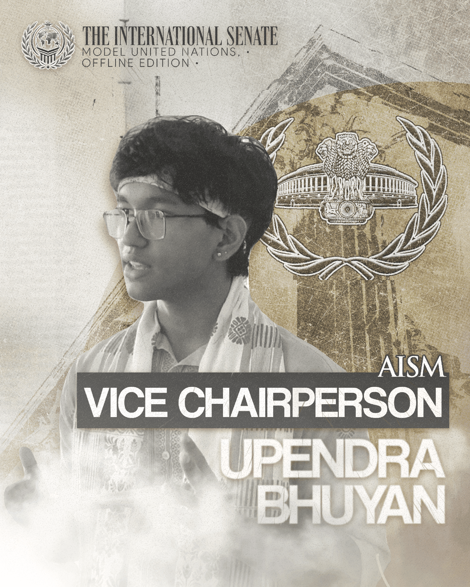 Upendra Bhuyan, Vice Chairperson, AISM